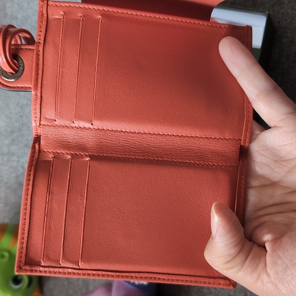 Longchamp Le Pliage Cuir Card Wallet Lanyard - Picture 2 of 7